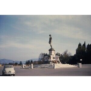 Kodak 35mm 1950s Red Border Kodachrome, Piazzale Michelangelo in Florence, Italy